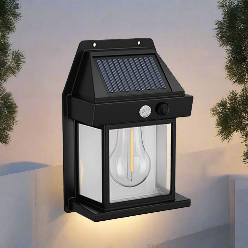 Solar Sensor Interaction Wall Lamp