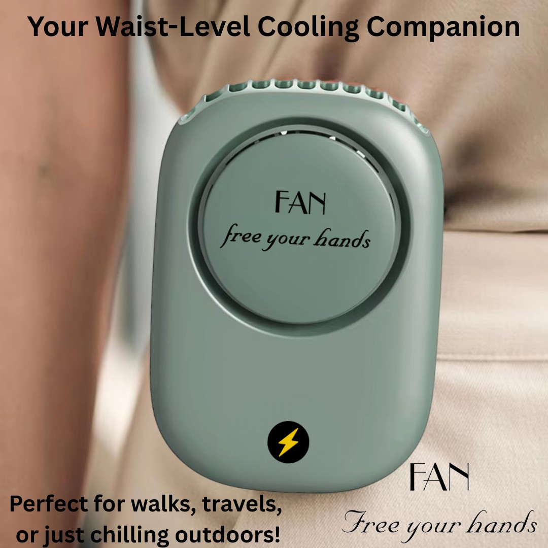 Portable Bladeless USB Rechargeable Fan Mini Fans with Sports Cooling -SKB02